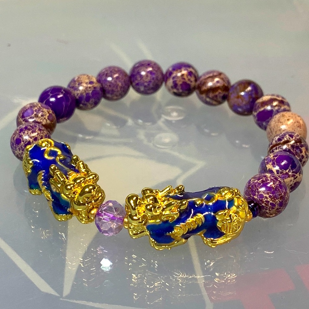 ANXIETY CONTROL NATURAL BRACELET size 7”